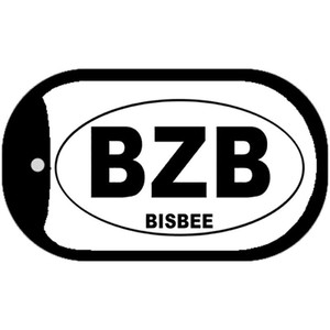 BZB Bisbee Wholesale Novelty Metal Dog Tag Necklace