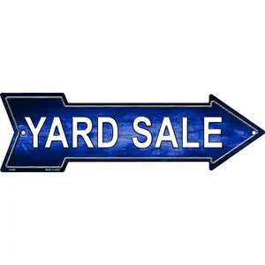 Yard Sale Right Wholesale Novelty Metal Arrow Sign