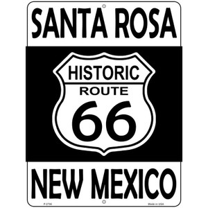 Santa Rosa New Mexico Historic Route 66 Wholesale Novelty Metal Parking Sign