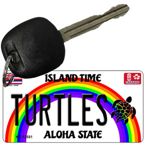 Turtles Hawaii Wholesale Novelty Metal Key Chain