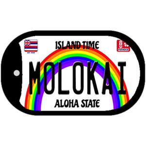 Molokai Hawaii Wholesale Novelty Metal Dog Tag Necklace