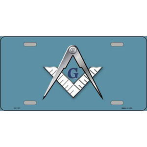 Masons Logo Novelty Wholesale Metal License Plate