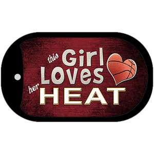 This Girl Loves Her Heat Wholesale Novelty Metal Dog Tag Necklace