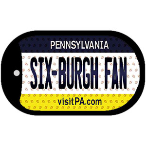 Six-Burgh Fan Pennsylvania Wholesale Novelty Metal Dog Tag Necklace