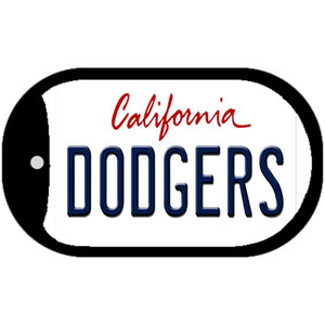 Dodgers California Wholesale Novelty Metal Dog Tag Necklace