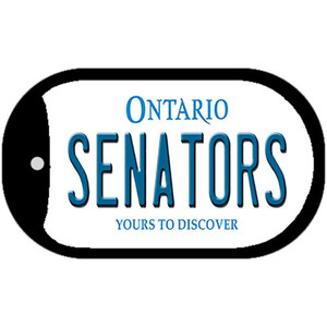 Senators Ontario Wholesale Novelty Metal Dog Tag Necklace