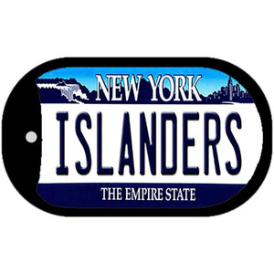Islanders New York Wholesale Novelty Metal Dog Tag Necklace