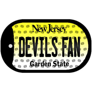 Devils Fan New Jersey Wholesale Novelty Metal Dog Tag Necklace