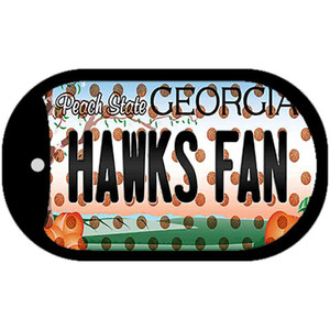 Hawks Fan Georgia Wholesale Novelty Metal Dog Tag Necklace