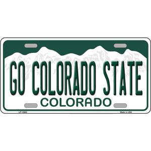 Go Colorado State Wholesale Novelty Metal License Plate