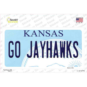 Go Jayhawks Wholesale Novelty Sticker Decal