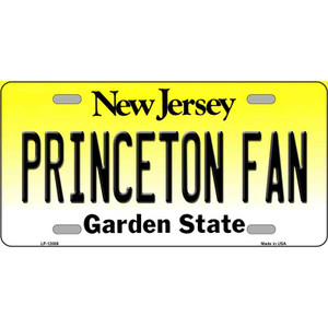 Princeton Fan Wholesale Novelty Metal License Plate