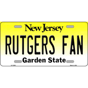 Rutgers Fan Wholesale Novelty Metal License Plate