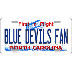 Blue Devils Fan Wholesale Novelty Metal License Plate
