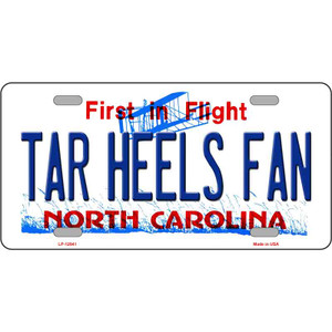 Tar Heels Fan Wholesale Novelty Metal License Plate