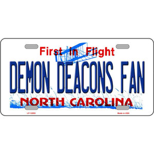 Demon Deacons Fan Wholesale Novelty Metal License Plate