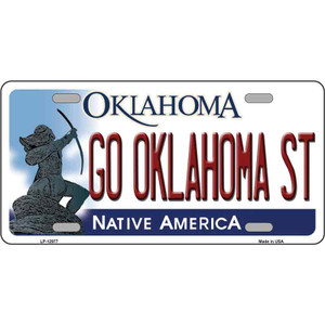 Go Oklahoma State Wholesale Novelty Metal License Plate