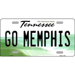 Go Memphis Wholesale Novelty Metal License Plate