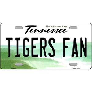 Tennessee Plate Tigers Fan Wholesale Novelty Metal License Plate