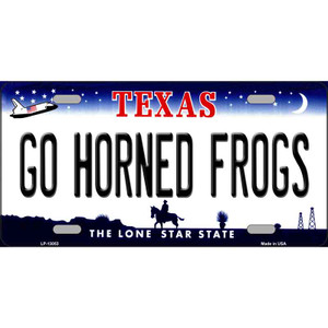 Go Horned Frogs Wholesale Novelty Metal License Plate