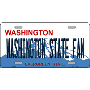 Washington State Fan Wholesale Novelty Metal License Plate