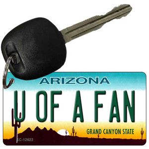 Univ of Arizona Fan Wholesale Novelty Metal Key Chain