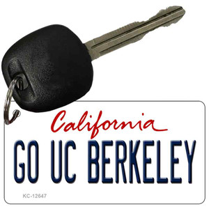 Go UC Berkeley Wholesale Novelty Metal Key Chain