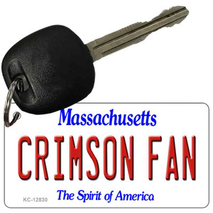 Crimson Fan Wholesale Novelty Metal Key Chain