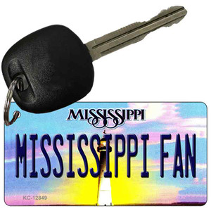 Mississippi Fan Wholesale Novelty Metal Key Chain