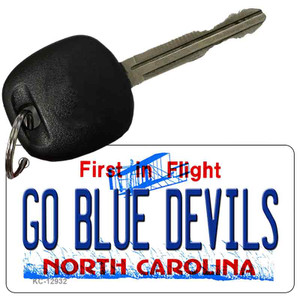 Go Blue Devils Wholesale Novelty Metal Key Chain