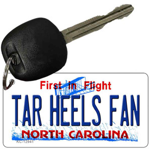 Tar Heels Fan Wholesale Novelty Metal Key Chain