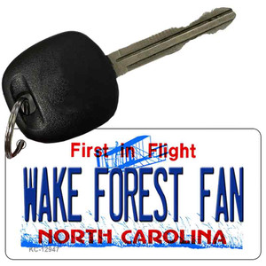 Wake Forest Fan Wholesale Novelty Metal Key Chain