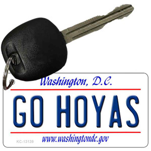 Go Hoyas Wholesale Novelty Metal Key Chain