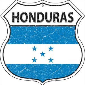 Honduras Country Flag Highway Shield Wholesale Metal Sign