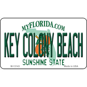 Key Colony Beach Florida Wholesale Metal Novelty Magnet M-13143