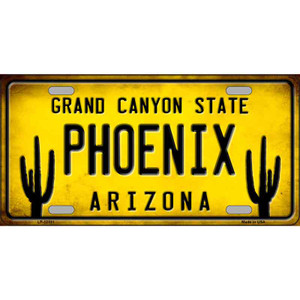 Arizona Phoenix Wholesale Novelty Metal License Plate