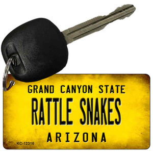 Arizona Rattle Snakes Wholesale Novelty Metal Key Chain