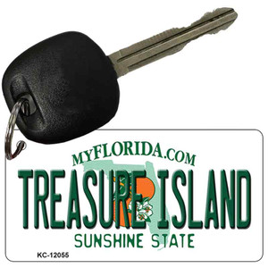 Florida Treasure Island Wholesale Novelty Metal Key Chain