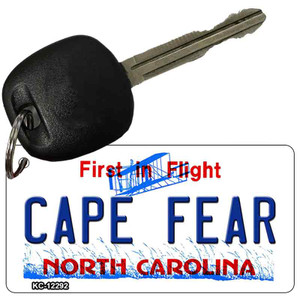 North Carolina Cape Fear Wholesale Novelty Metal Key Chain