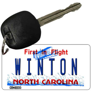North Carolina Winton Wholesale Novelty Metal Key Chain
