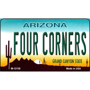 Arizona Four Corners Wholesale Novelty Metal Magnet M-12158
