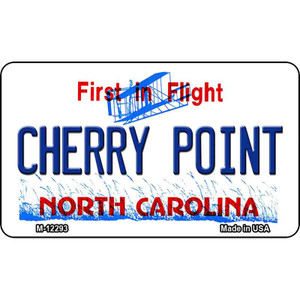 North Carolina Cherry Point Wholesale Novelty Metal Magnet M-12293
