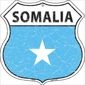 Somalia Country Flag Highway Shield Wholesale Metal Sign