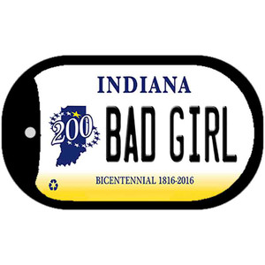 Indiana Bad Girl Wholesale Novelty Metal Dog Tag Necklace