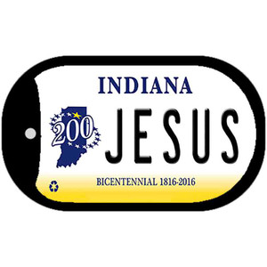 Indiana Jesus Wholesale Novelty Metal Dog Tag Necklace