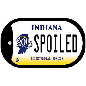 Indiana Spoiled Wholesale Novelty Metal Dog Tag Necklace