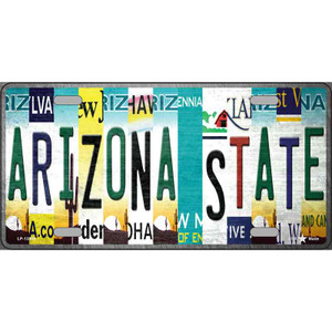 Arizona State Strip Art Wholesale Novelty Metal License Plate Tag