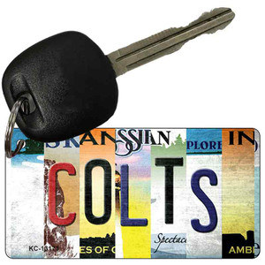 Colts Strip Art Wholesale Novelty Metal Key Chain