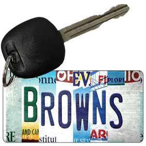 Browns Strip Art Wholesale Novelty Metal Key Chain