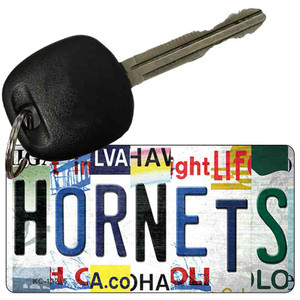 Hornets Strip Art Wholesale Novelty Metal Key Chain